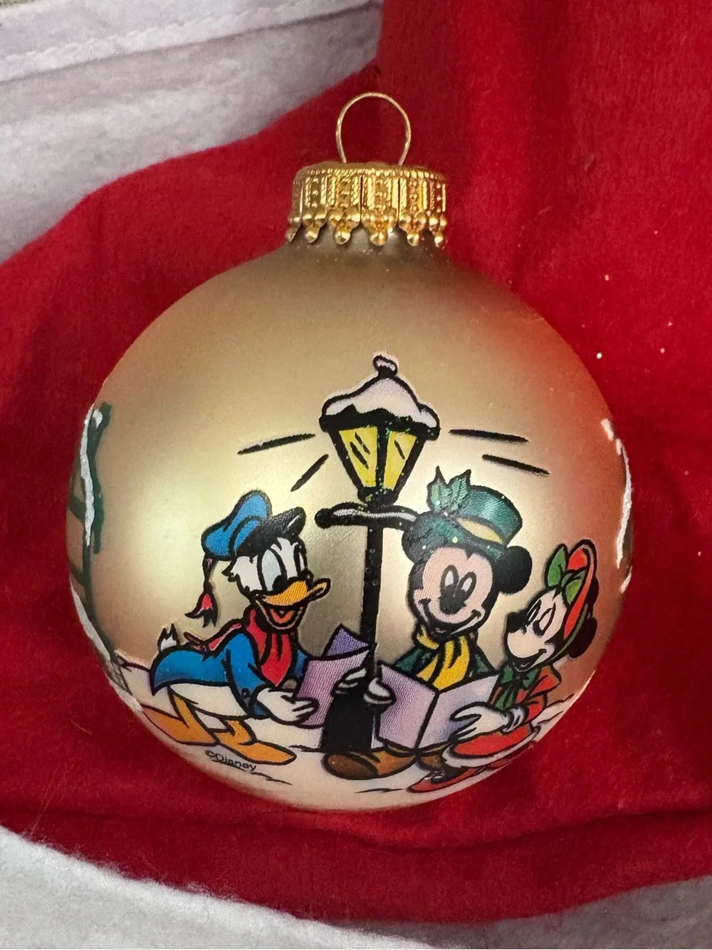 Mickey Unlimited Christmas by Krebs Mickey’s Christmas Carol Glass Ornament Set